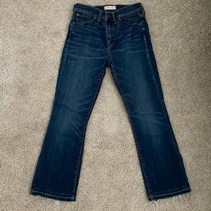 Madewell Cali-Demi Jeans size 28